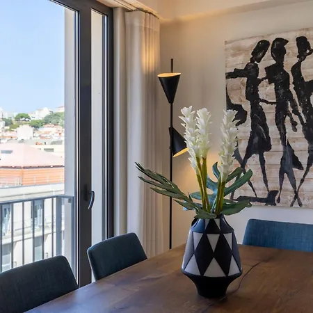 Lovelystay - Breathtaking Panorama - Luxurious Penthouse! شقة Lisboa