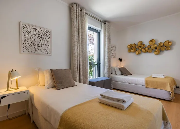 דירה Lovelystay - Breathtaking Panorama - Luxurious Penthouse! ליסבון