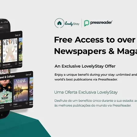 아파트 Lovelystay - Breathtaking Panorama - Luxurious Penthouse! 리스본